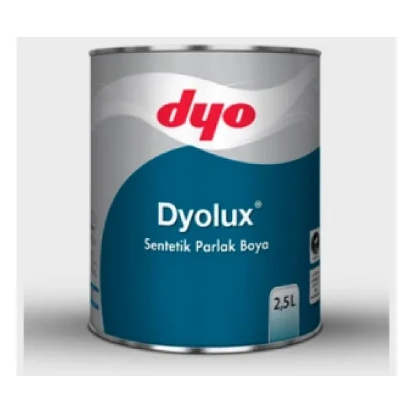 Dyo Dyolux Sentetik 2.5 Lt Yağlı Boya - Siyah - Görsel 5