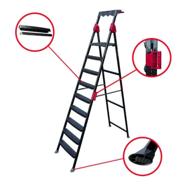 Perilla Comfort 8+1 Basamaklı Merdiven - Görsel 6