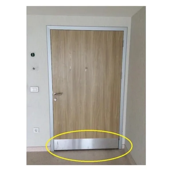 Alüminyum Kapı Altı Koruyucu Saten 10x78 Cm - Görsel 3