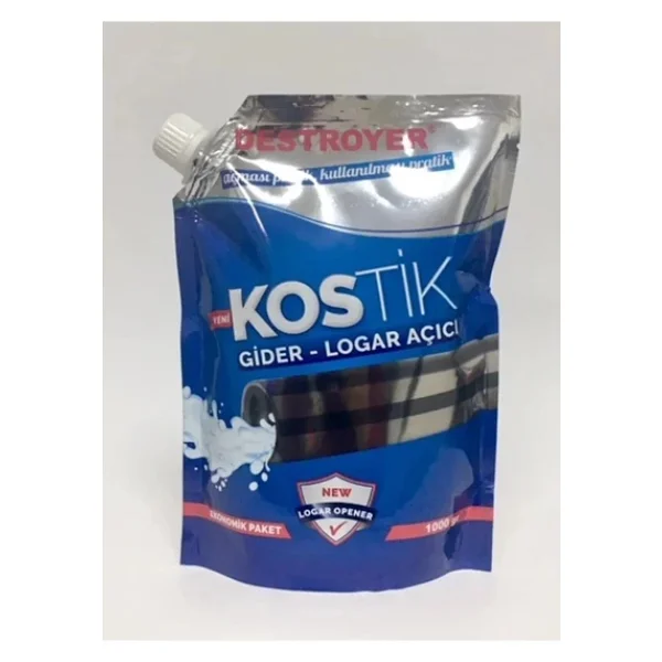 Destroyer 1 Kg Kostik Lavabo Ve Gider Açıcı - Görsel 3