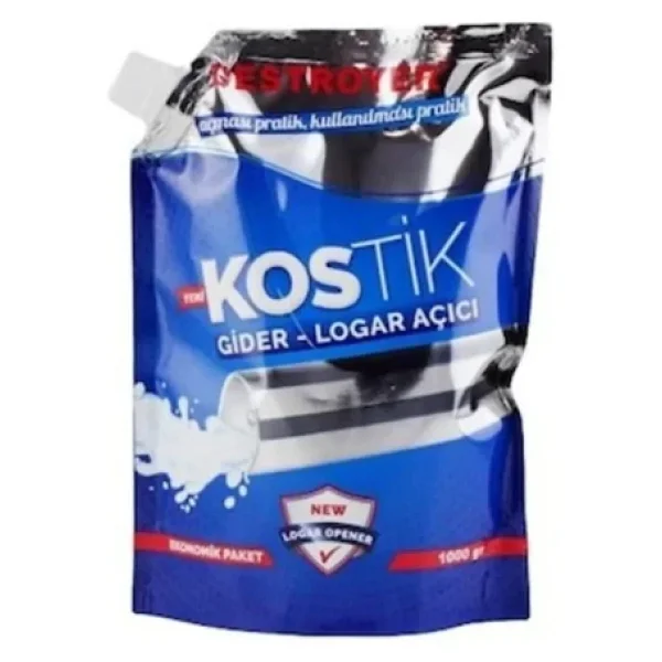 Destroyer 1 Kg Kostik Lavabo Ve Gider Açıcı - Görsel 5