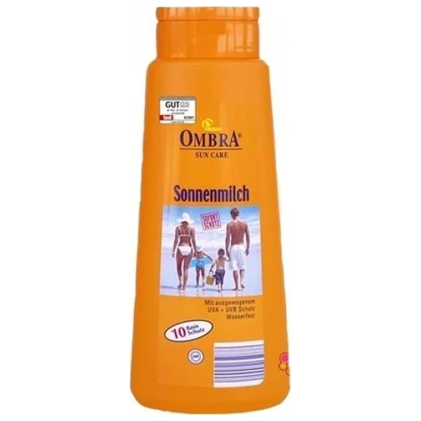 Ombra Sun Care Basis 500 Ml 10 Faktör Güneş Sütü - Görsel 3