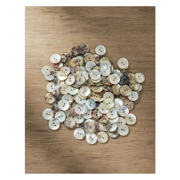 Nesgo Moda Doğal Hakiki Düğme 20 Boy 12.7mm/20 Adet - Görsel 3