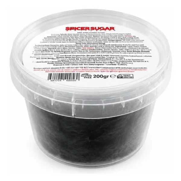 Şeker & Sugar Siyah 200 Gr Şeker Hamuru - Görsel 3