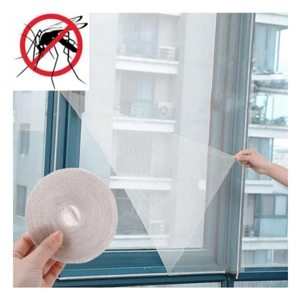 Kesilebilir Pencere Sinekliği Cırt Bantlı Yapışkanlı 100cm X 150cm - Görsel 2