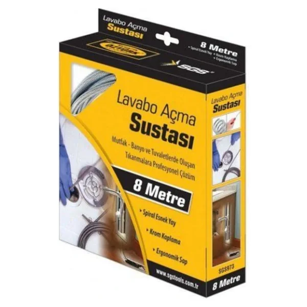Sgs Sgs973 8 M Lavabo Açma Sustası - Görsel 4