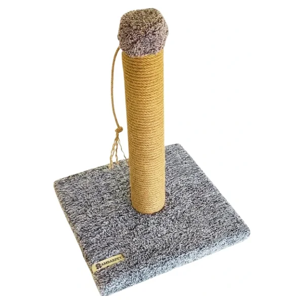 Tek Katlı Gri Kedi Tırmalama Tahtası - Görsel 2