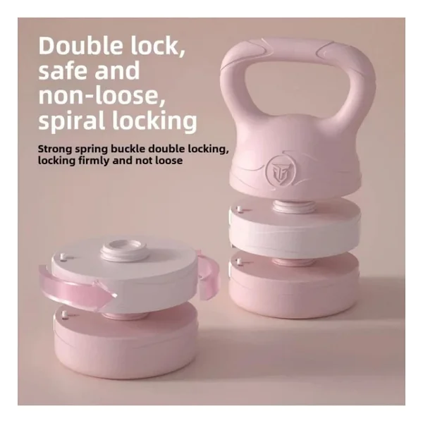 Fitness Kettlebell Spor Kadınlar Kettlebell Erkekler Gluteal Kas Eğitimi Dambıl Squat Güç Fitness - Görsel 4