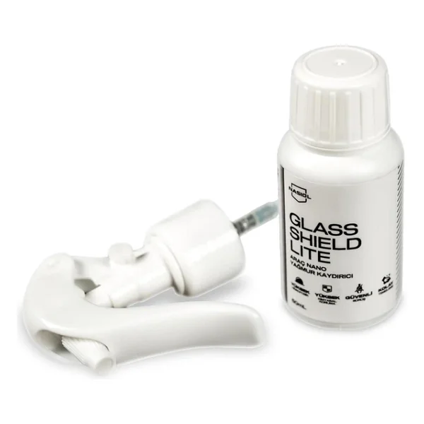 Nasiol Glasshield Lite Araç Nano Yağmur Kaydırıcı Ve Su Itici Sprey-50 Ml-1 Yıl Etkili-Cam Koruma - Görsel 2
