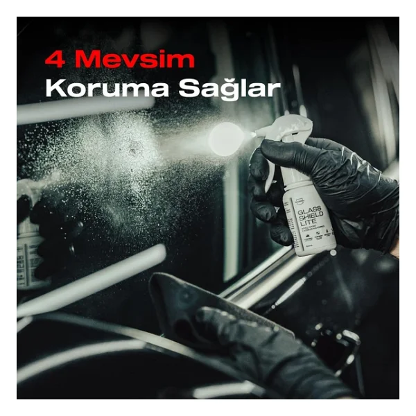 Nasiol Glasshield Lite Araç Nano Yağmur Kaydırıcı Ve Su Itici Sprey-50 Ml-1 Yıl Etkili-Cam Koruma - Görsel 5