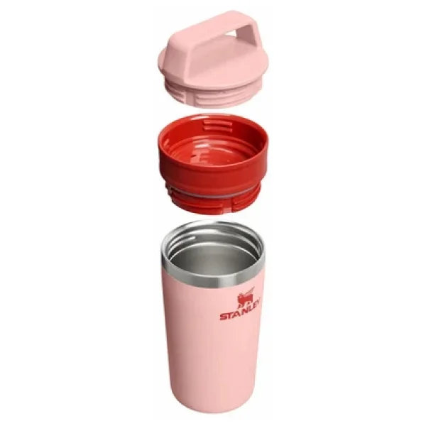 Stanley Cafe-To-Go Pembe-Bordo 0.35 Lt Termos Bardak - Görsel 7
