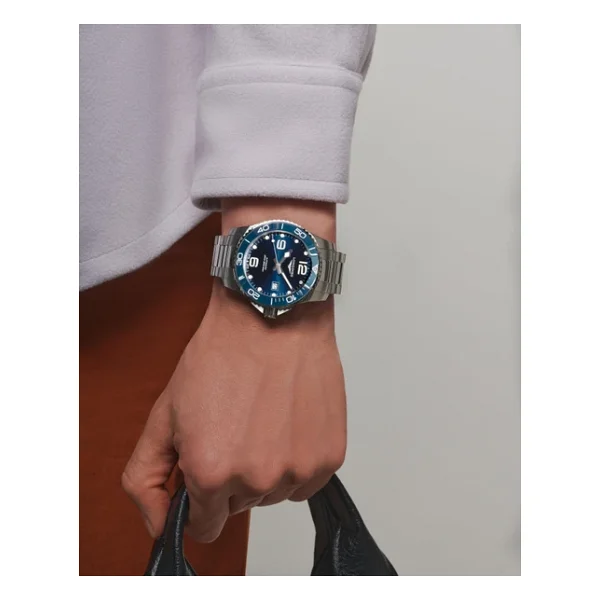Longines Hydroconquest L3.782.4.96.6 Erkek Kol Saati - Görsel 5