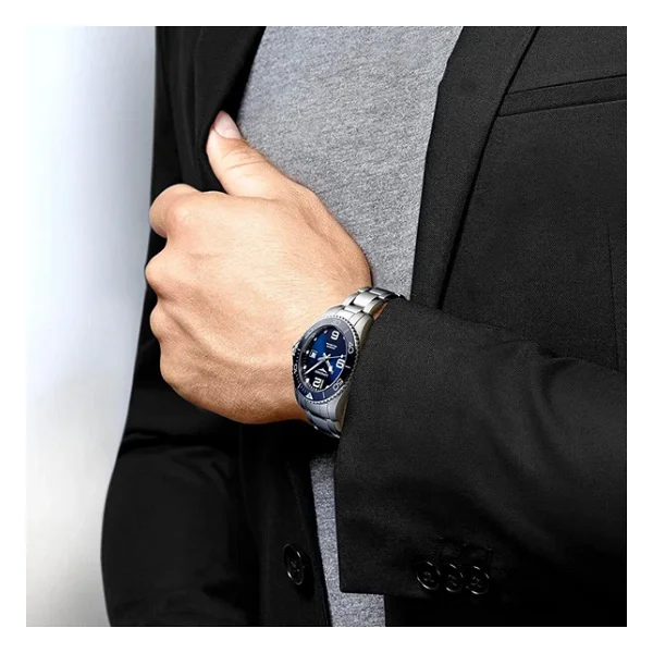 Longines Hydroconquest L3.782.4.96.6 Erkek Kol Saati - Görsel 3