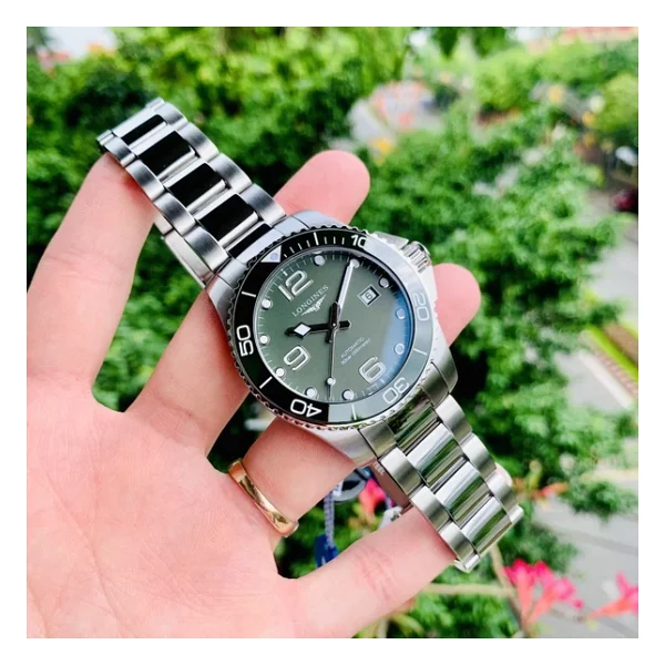 Longines Hydroconquest L3.782.4.06.6 Erkek Kol Saati - Görsel 4
