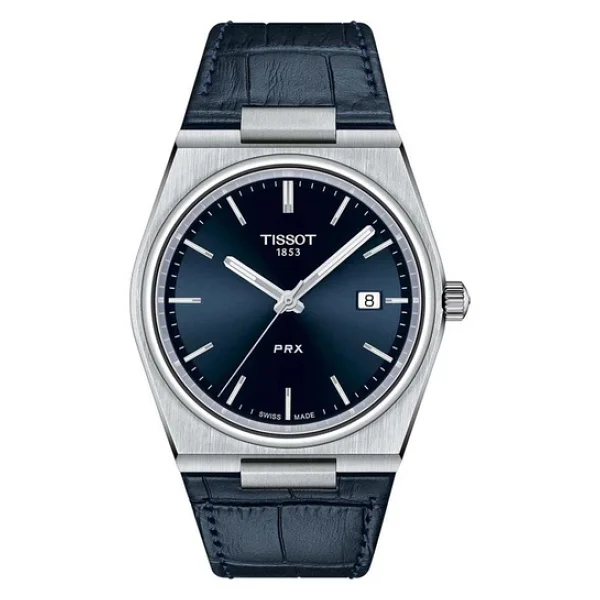 Tissot PRX 40mm T137.410.16.041.00 Deri Kordon Erkek Kol Saati - Görsel 7