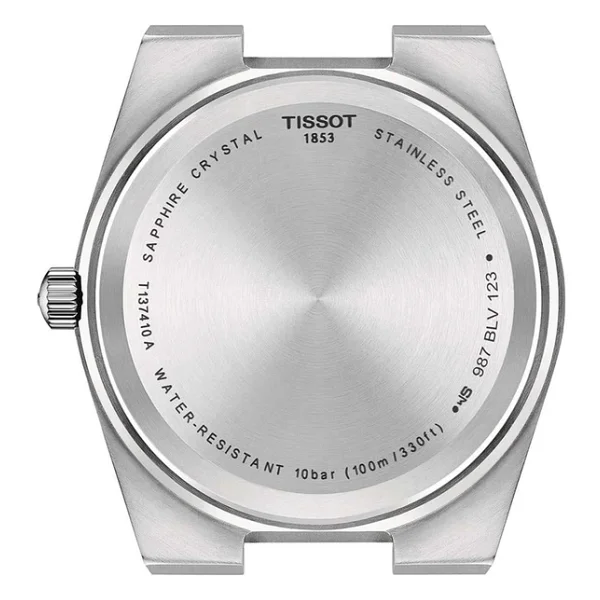 Tissot PRX 40mm T137.410.17.011.00 Beyaz Kauçuk Kordon Erkek Kol Saati - Görsel 8