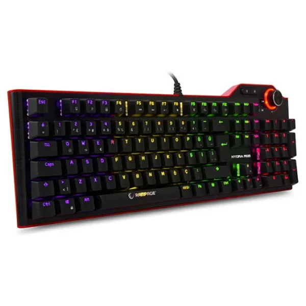 Rampage Hydra R6 RGB Blue Switch Kablolu Mekanik Oyuncu Klavyesi - Görsel 3