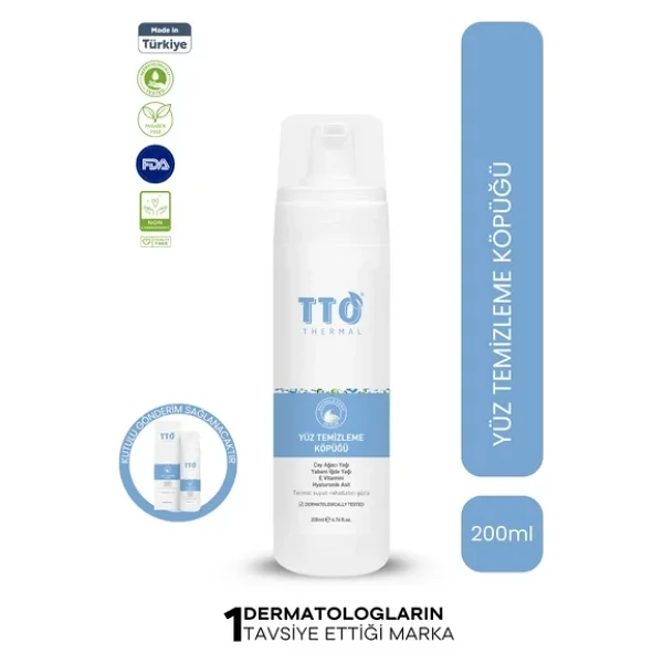 Tto Thermal 200 Ml Yüz Temizleme Köpüğü - Görsel 3