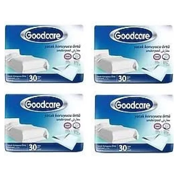 Goodcare 60x90 Cm 30'lu 4 Adet Yatak Koruyucu Örtü - Görsel 3