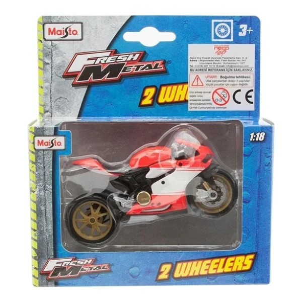 Maisto 1:18 Ducati 1199 Superleggra 2014 Model Motorsiklet - Görsel 4