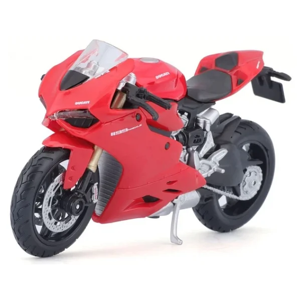 Maisto 1:18 Ducati 1199 Panigale Model Motor Kırmızı 31300 - Görsel 3