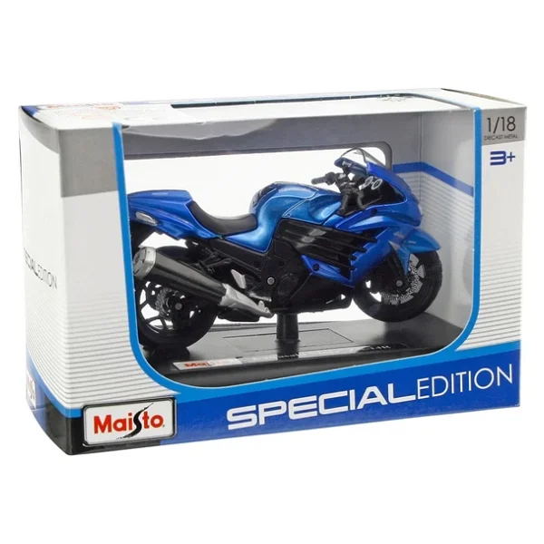 Maisto Kawasaki Ninja Zx-14r1:18 Model Motorsiklet - Görsel 4