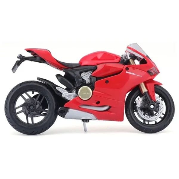Maisto 1:18 Ducati 1199 Panigale Model Motor Kırmızı 31300 - Görsel 4