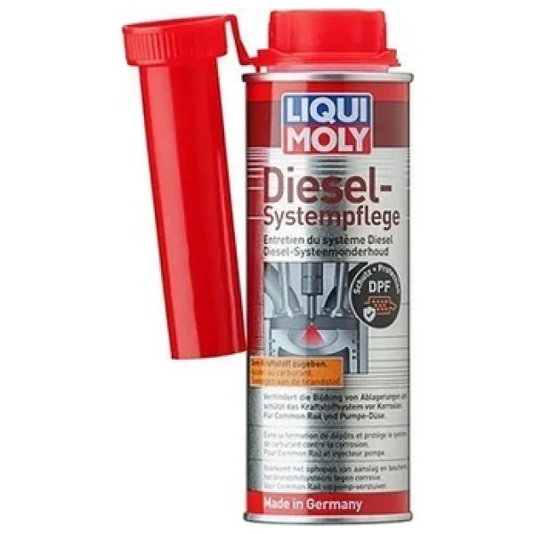 Liqui Moly Dizel Sistem Temizleyici Yakıt Katkısı 250 Ml Kırmızı Metal Kutu İle Motor Koruma - Görsel 5