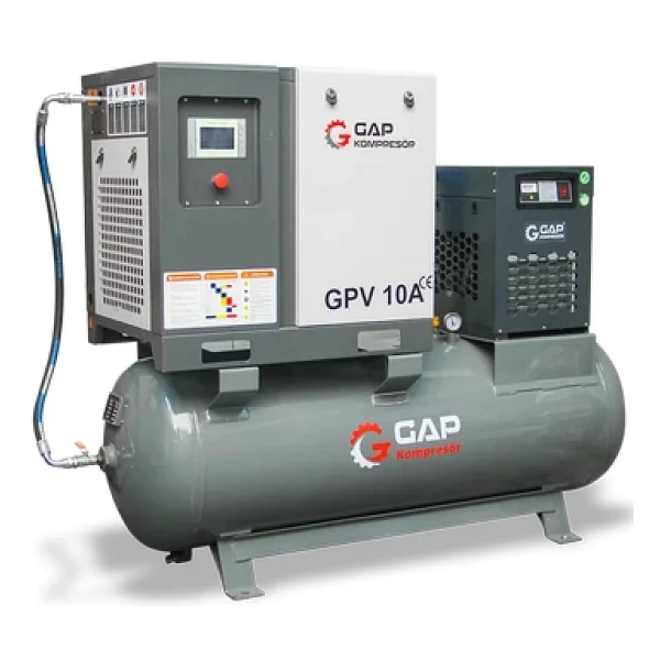 Gap Gpv 10a 500 Lt 10 Hp Vidalı Hava Kompresör Seti Gpv 10a - Görsel 6