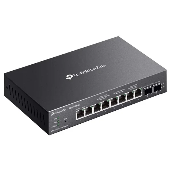 Tp-Link Sg2210xmp-M2 8 Port 2.5g Gigabit Poe Switch - Görsel 7