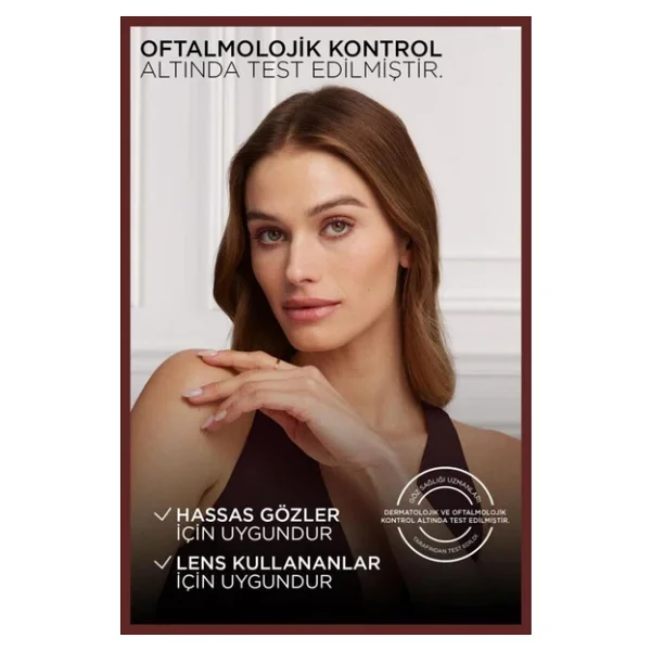 L'oreal Paris Panorama Chromatic Hacim Veren Bordeaux Cashmere Maskara - Görsel 9