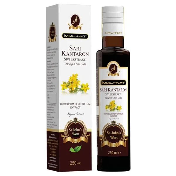 İmmunat Sarı Kantaron Sıvı Ekstraktı 250 Ml - Görsel 6