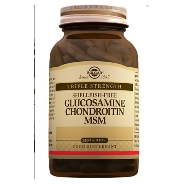 Solgar Glucosamine Chondroitin Msm 120 Tablet - Görsel 7