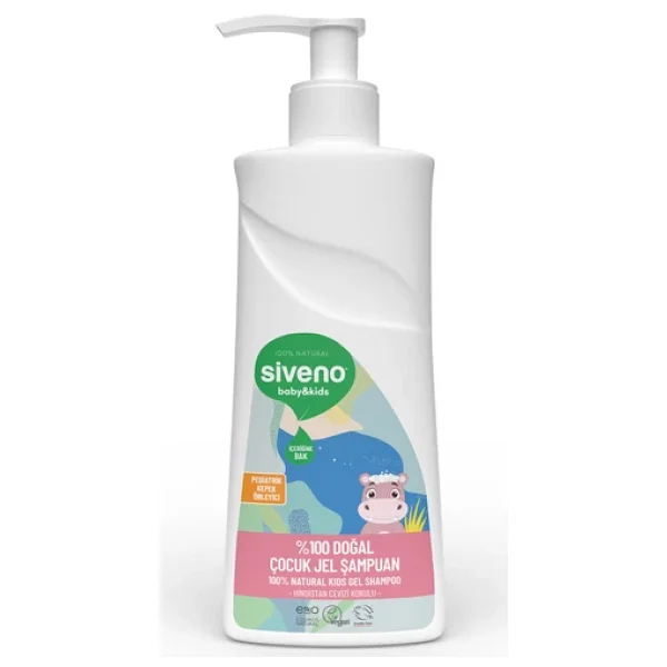 Siveno Doğal Bebek Çocuk Konak Önleyici Jel Şampuan 325 Ml - Görsel 8