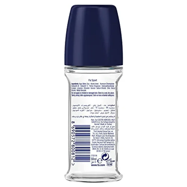 Fa Men Sport Citrus Green Roll-On 50 Ml - Görsel 5