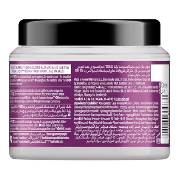 Gliss Full Hair Wonder Dökülme Karşıtı 400 Ml Saç Maskesi - Görsel 6
