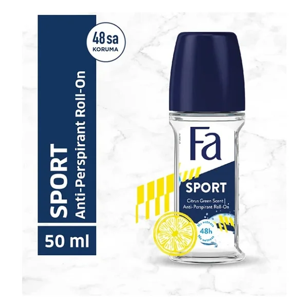 Fa Men Sport Citrus Green Roll-On 50 Ml - Görsel 4