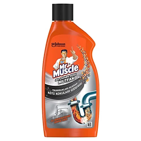 Mr. Muscle Mutfak 500 Ml Jel Lavabo Açıcı - Görsel 6