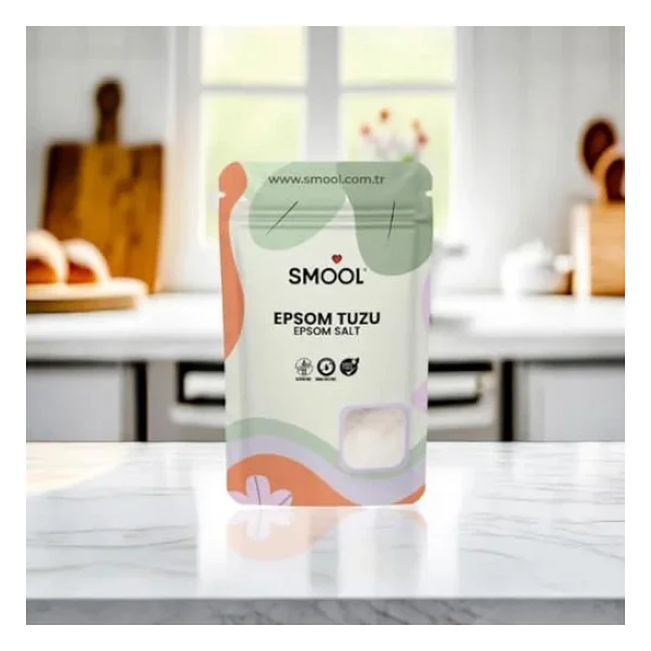 Epsom Tuzu 4'lü Set (4x1000 Gr) İngiliz Tuzu Katkısız, Banyo Tuzu Ayak Banyosu Peeling 4 Kg - Görsel 4