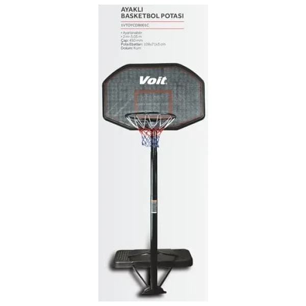 Voit Cdb001c Ayaklı Basketbol Çemberi - Görsel 6