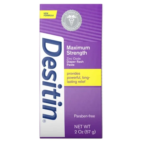 Desitin Maksimum Güçlü Bebek Pişik Kremi,%40 Çinko Oksit İçerikli, Seyahat Boyu 57 Ml - Görsel 3