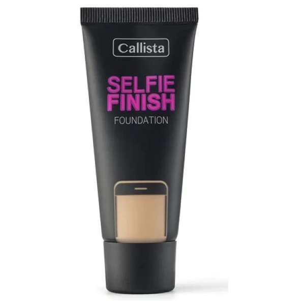 Callista Selfie Finish 100 Natural Beige Fondöten - Görsel 5