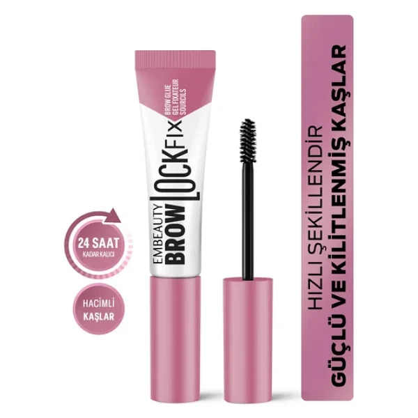 Embeauty Brow Lock Fix Şeffaf Kaş Sabitleyici - Görsel 6