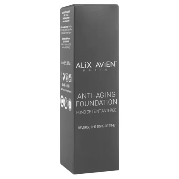 Alix Avien Anti Aging Vitamin İçeren Nemlendirici Spf 15+ 509 Warm Amber 35 Ml Likit Fondöten - Görsel 8