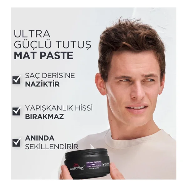 Wella Dynamic Texture Mat 75 Ml Wax - Görsel 2