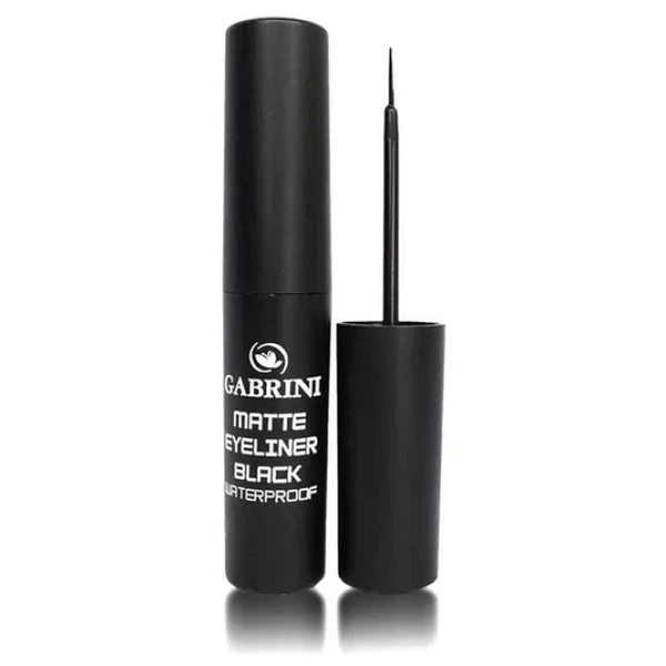 Gabrini Matte Eyeliner Siyah - Görsel 3