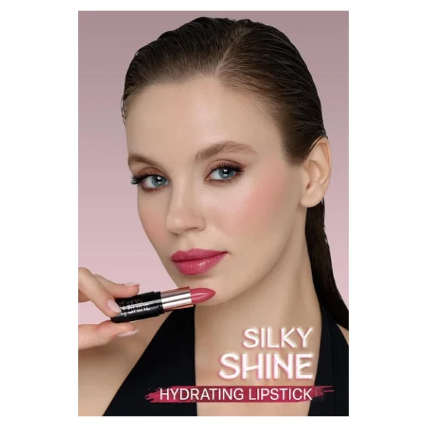 Golden Rose Silky Shine Hydrating 202 Stick Ruj - Görsel 5