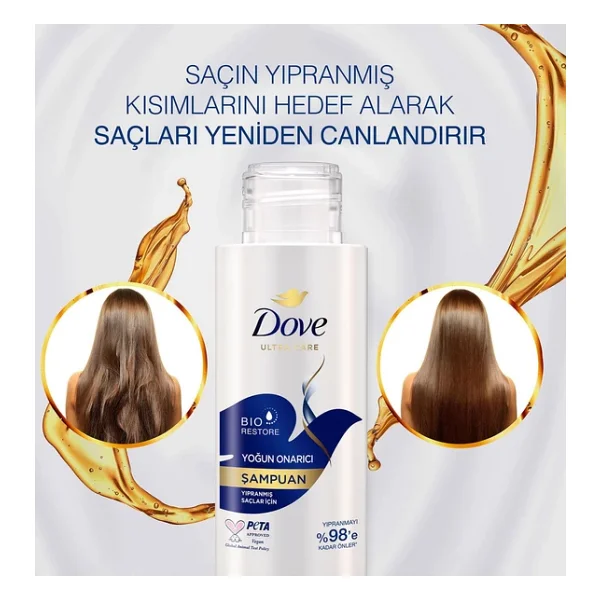 Dove Yoğun Onarıcı 90 Ml Saç Kremi - Görsel 4