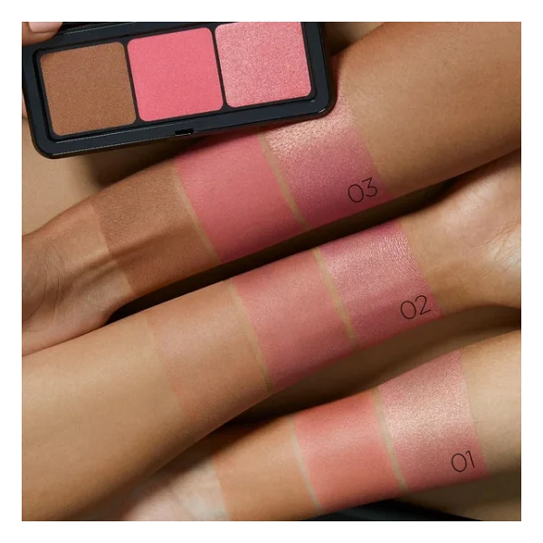 Kıko Milano Multi Finish Trio Allık Ve Bronzer Paleti - Görsel 7