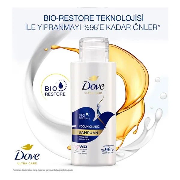 Dove Yoğun Onarıcı 90 Ml Saç Kremi - Görsel 3
